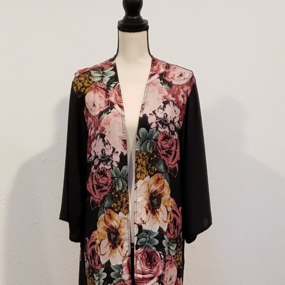 Meraki Other - Meraki Floral Cardigan Ladies Large